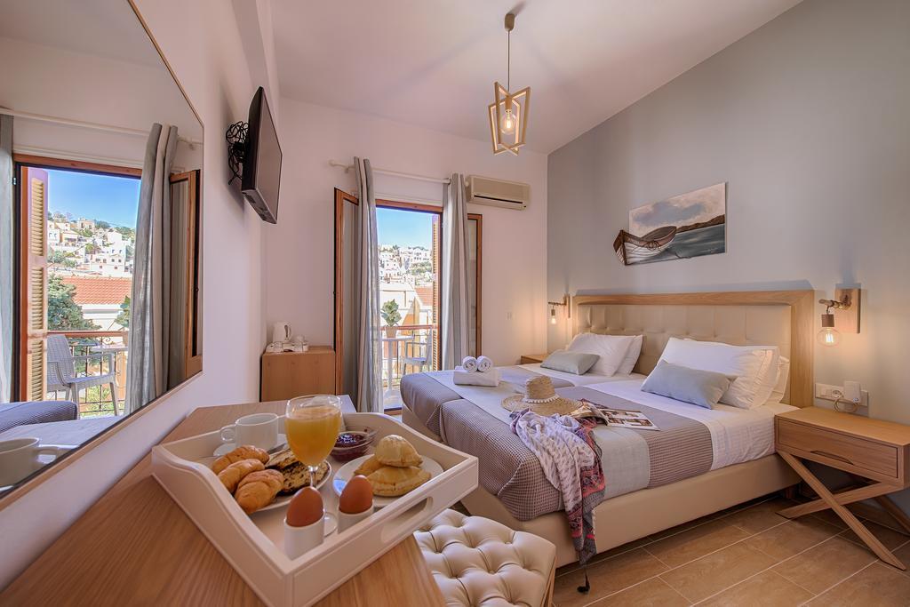 Hotel Kokona à Symi Extérieur photo