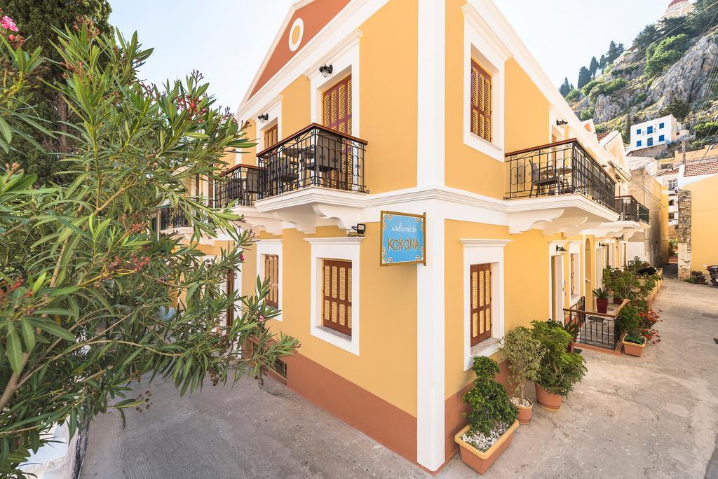 Hotel Kokona à Symi Extérieur photo